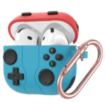 GamePad Design Shockproof Silicone Case with Keychain for AirPods - 图片 4