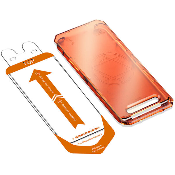 Auto-Alignment Tempered Glass Screen Protector Kit (Dust-Free, Easy Install, Anti-Scratch)